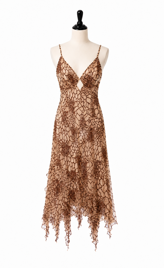 100% silk Helena dress